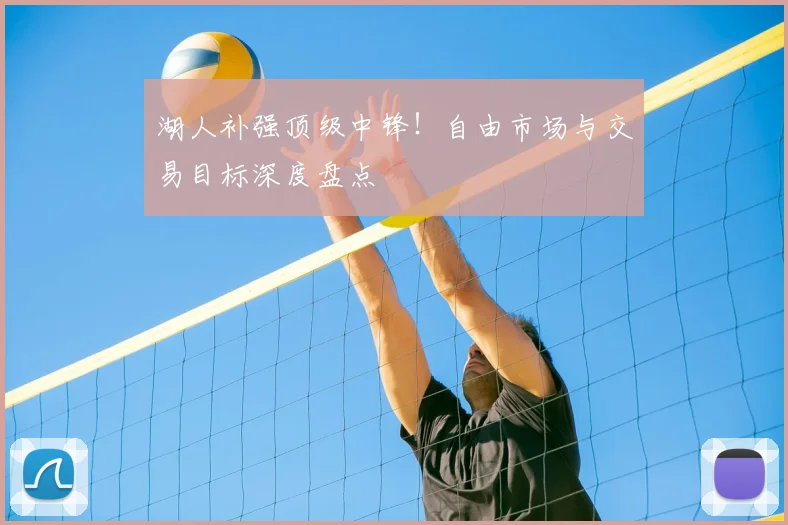 湖人补强顶级中锋！自由市场与交易目标深度盘点